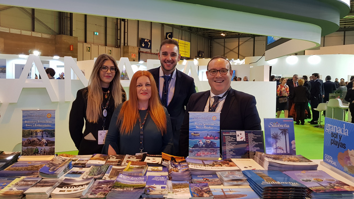 Salobreña cambia su estrategia en Fitur y se centra en los intercambios con empresas del sector turístico y hotelero